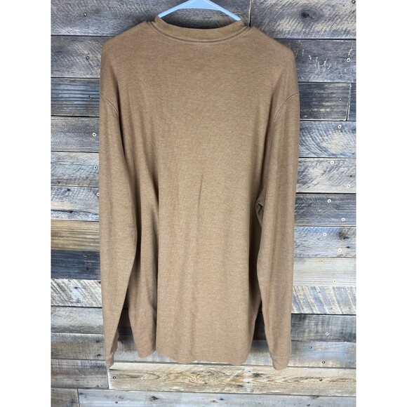 Ultimate Terrain Mens Size 3XL Tan Thermal Long Sleeve Shirt - Picture 6 of 10